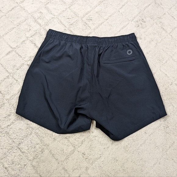 Bluemint Shorts Men's L Blue Navy Arthus Stretch Solid Swim Mesh Lined Dry 5.5” - Picture 8 of 8
